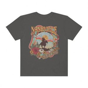 Tennessee Nashville Country Music 100% Cotton T-<b>Shirt</b> Loose Women Men New Design Pattern Custom Print <b>Shirts</b> - Product Image 4