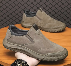 男士春秋新款透气运动休闲鞋橡胶鞋底耐用户外休闲鞋 - Product Image 1