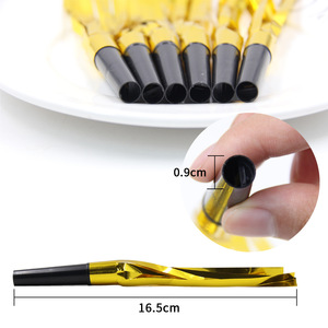 6 cái/túi noisemaker lá Rèm thổi rồng sinh nhật Nguồn cung cấp bên 2023 năm mới Eve Nguồn cung cấp bên - Product Image 2