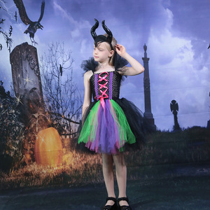 Disfraz de Bruja Mágica de HP para Niñas, Traje de Halloween para Representaciones Teatrales, Disfraz de Mago con Malla para Ballet - Product Image 2