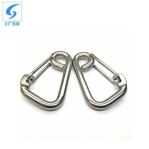 Gancho de Escalada Industrial y Doméstico de Acero Inoxidable 304 con Hebilla de Resorte Simple M6 M8 M10 M12 M14 M16 M18 M20 para Shanghái y Guangzhou - Product Image 1