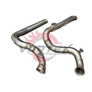 Escape con Optimización de Sonido Agresivo Vortex, Acabado Pulido Espejo, para Mercedes Benz AMG GT GTS 4.0T, Silenciador de Acero Inoxidable con Válvula - Product Image 3