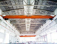 Pont roulant monopoutre de 1 à 20 tonnes avec moteur et mécanisme de levage à engrenages pour atelier, entrepôt et usage industriel