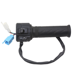 <span class=keywords><strong>Guidon</strong></span> de moto électrique + interrupteur ++ bouton de lumière poignées de direction ebike accélérateur de3 forYadea - Product Image 6