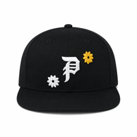 Casquette de baseball unisexe à 6 panneaux, visière plate, broderie 3D en relief motif fleur Cupidon, en coton, style streetwear, imprimé léopard, pour usage quotidien