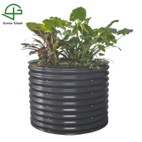 Huizhou Green Giant 32 ''de haut Kit de lit de jardin surélevé en métal modulaire boîtes de jardinière de légumes pour jardinière extérieure