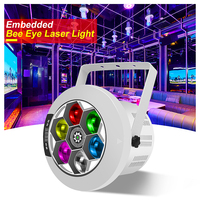 SHTX Neuer LED Sechs-Augen-Laserstrahler für KTV Bars Bühne DJ Party RGBW 4in1 6*10W Moving Heads Licht Bühneneffektbeleuchtung