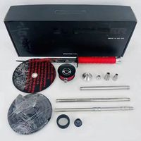 Paquete de caja de regalo Katana espada japonesa diseño aluminio El Bomber Hookah Shisha Chicha Nargile Blade espada diseño Hookah
