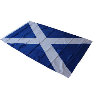 Drapeau écossais écossais 90x150cm Union Jack <span class=keywords><strong>Euro</strong></span> 2025 Croix de Saint Andrew Drapeau bleu avec un X blanc étanche - Product Image 4