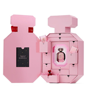 Calendrier de l'Avent Cosmétique Personnalisé Victoria's Secret 2026 – Boîte Cadeau de Noël 12 Jours Réutilisable avec Lamination Mate et Gaufrage UV
