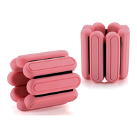 Logo personnalisé en gros 2LB 4LB Poids d'entraînement Bracelets de cheville Fitness Exercice Silicone Réglable Wearable Poignet Cheville Poids