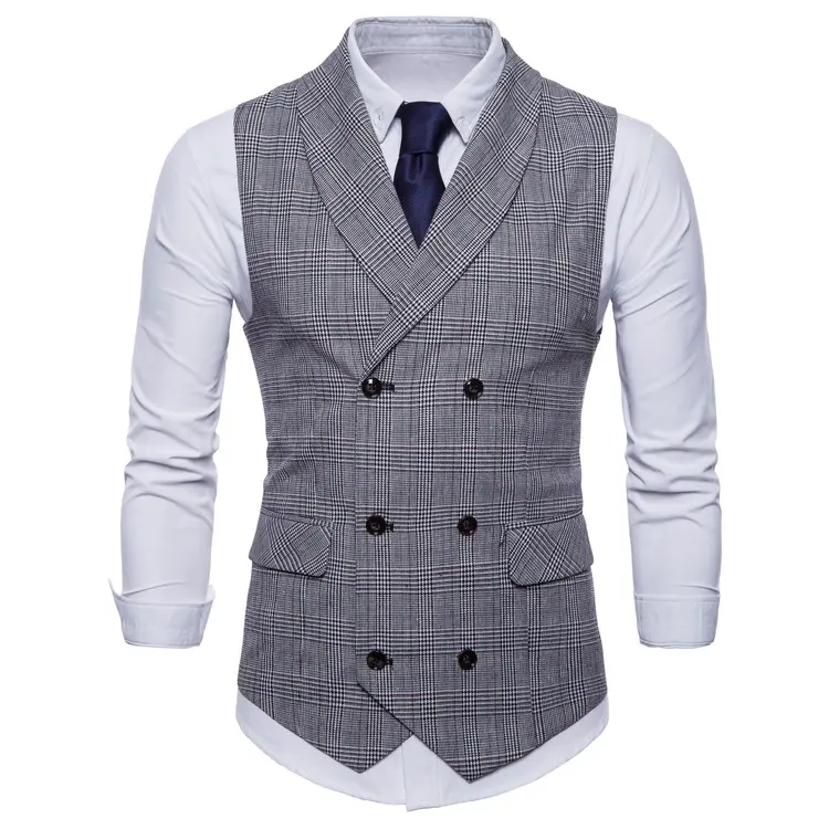 Stylish Casual Safety Vest、Man Vest Waistcoat