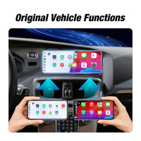 Module sans fil Apple CarPlay Android Auto pour Volvo XC60, boîtier AI pour voiture, Plug&Play, boîtier CarPlay MMI, Mirror Link