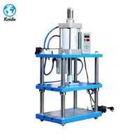 2024 CNC petite presse à poinçonner de 1 tonne Machine pneumatique cadre Table actionnée manuelle Mini poinçonneuse et découpeuse