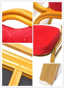 الجملة الرخيصة نوعية جيدة الحديد المحلي الأحداث مأدبة كرسي للفندق مطعم فندق الزفاف - Product Image 6