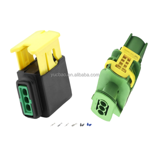 Presa per Auto Auto a <span class=keywords><strong>3</strong></span> Pin maschio/femmina impermeabile connettore per Auto contatto in rame 1/<span class=keywords><strong>2</strong></span>/<span class=keywords><strong>3</strong></span>/4 -1418448-1 - Product Image 2