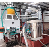 Ligne de production de moulin à farine de blé commercial 50T, machine de meunerie de farine de blé, usine