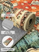 Haute qualité salon maison respectueux de l'environnement tapis lavable tapis tapis pour salon