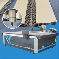 Máquina de Corte de Papel Corrugado con Cuchilla Oscilante Digital Automática PLC Mitsubishi GBD2516, la Más Vendida