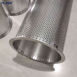 Thép không gỉ 304 316 đóng dấu ống với tùy chỉnh lỗ mực Lọc SUS304 316 316L thép không gỉ đục lỗ lọc <span class=keywords><strong>Cartridge</strong></span> - Product Image 3