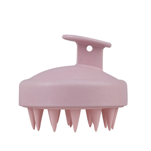 Wheat Straw <b>Scalp</b> Exfoliator Care Hair Washing Shampoo <b>Brush</b> Body Shower Massager Shampoo <b>Brush</b> - Product Image 6