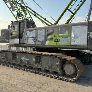 מחיר נמוך zoomion למכירה מחיר נמוך משמש 75 טון קרסולי, יד שנייה הידראולי Zc750h מנוף זחילה - Product Image 1