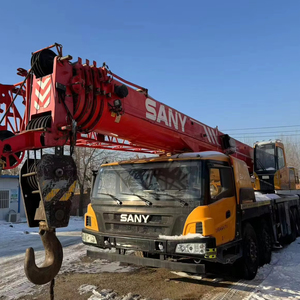 Grue sur camion Sany 75t d'occasion économique, grue mobile hydraulique en bon état - Product Image 1