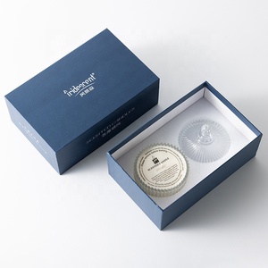 Wholesale Custom Aromatic <strong>Oud</strong> Nordic Scented <strong>Candle</strong> in Transparent Glass Jar - Product Image 4