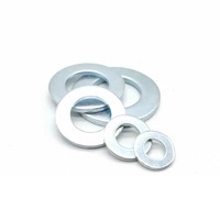 碳钢镀锌M10平垫圈，DIN 125，用于钢结构和建筑