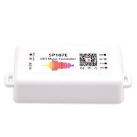 Bande LED intelligente Dream Color SPI WS2812B Bluetooth SP107E, contrôleur de pixels WS2811 SK6812, bande LED numérique RGB, contrôleur musical