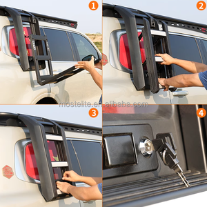 High Quality <b>Aluminum</b> Foldable Climbing Side <b>Ladder</b> for GWM Tank 500 Accessories - Product Image 3