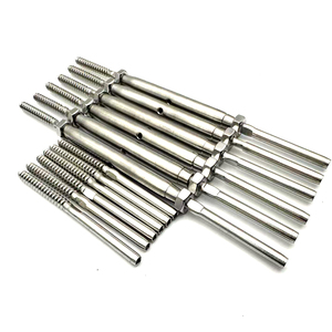 HIMOWAY Tendeur à câble manuel en acier inoxydable 316 pour poteaux en bois, pour garde-corps en câble, quincaillerie DIY - Product Image 5