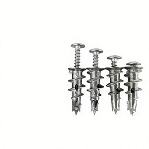 ชุดอุปกรณ์ยึดผนังพลาสติกแบบปล่อยตัวอิสระ ยี่ห้อ Superior Grey White Nylon Plugs พร้อมตะปูยึดผนังพลาสติก PE และค้อน - Product Image 3