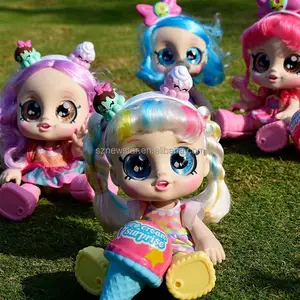 QY आश्चर्य मीठा आईसी गायन के लिए प्यारा बच्चा खिलौना गुड़िया कपड़े गुड़िया सामान के नरम बॉक्स