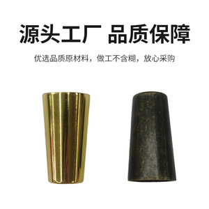 Pieds de meubles en alliage Luye Hardware, hauteur 6,2 cm, alliage de zinc, or antique, pour canapé, table basse, chaise - Product Image 5