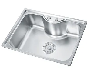 Tigelas de Água De alta e Avaliação melhor Bacia Afunda Único Sink Sink Fabricante de Aço Inoxidável 304