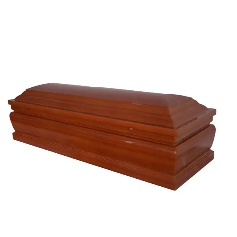 Cheap MDF Casket with Lining from Professional Manufacture