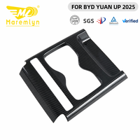 Penutup Panel Tuas Persneling Mobil, Bingkai Trim Stiker Modifikasi Interior, Aksesoris untuk BYD ATTO2 Yuan up 2025