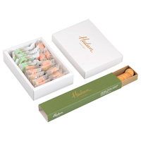 Boîte à bonbons en papier blanche pour mariage, vente en gros, avec insert en plastique, pour bonbons, chocolats, confiseries