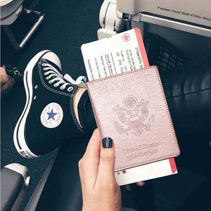 Factory Wholesale Hot Sale 4x3 Inch Pu Leather Vaccination <b>Card</b> <b>Protector</b> Passport and Vaccine <b>Card</b> Holder - Product Image 6