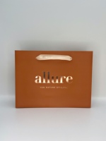 Magasin de vêtements de luxe personnalisé emballage de cadeau sacs de transport sacs à provisions avec propre logo