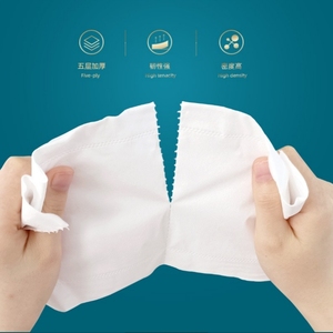 Papier toilette en gros OEM, 1 paquet de 24 rouleaux, 100g, <span class=keywords><strong>5</strong></span> plis, doux et absorbant, pour hôtel et usage domestique - Product Image 4