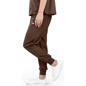 Uniformes Médicos FOXA para Mujer, Top Moderno sin Mangas, Pantalones Jogger con 8 Bolsillos, Tejido Suave, Ropa de Hospital para Enfermeras - Product Image 6