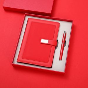 2025 Newest Best Business Sets Official <b>Pen</b> and Notebook Packaging Vip Company Stainless Steel Customer Corporate Gift Set - Product Image 5