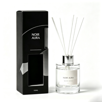 Boîtes en papier personnalisées écologiques de luxe pour flacon diffuseur de parfum 100 ml, emballage pour parfum d'intérieur