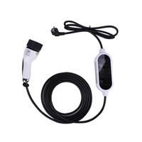 Cargador de Vehículos Eléctricos Portátil Ligero de 3.6kW, Wallbox IP65, Interfaz Tipo 2, 230V 16A, Enchufe Estadounidense, Anticorrosión, Resistente a la Intemperie, CE