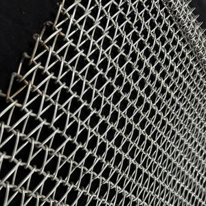 304 Sabuk Konveyor Jala Kawat Keseimbangan Tautan Rantai Baja Tahan Karat - Product Image 2