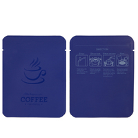 10*12.5cm thermoscellent les sachets d'égouttement vides de café empaquetant des sachets en plastique avec l'impression