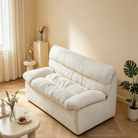 Meubles de salon, canapé Chesterfield vert, petit ensemble, coton, lin, velours, achat économique, vente en lot, pas cher, compressé