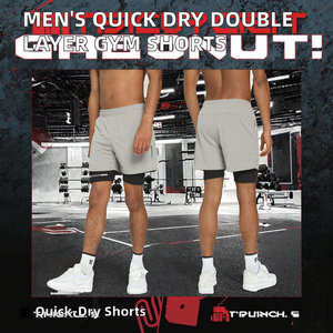 Pantalones Cortos Deportivos de Talla Grande para Hombre, de Malla Tejida de Doble Capa, con Cordón Ajustable, de Secado Rápido, Ideales para Entrenamiento, Gimnasio y Fitness - Product Image 3